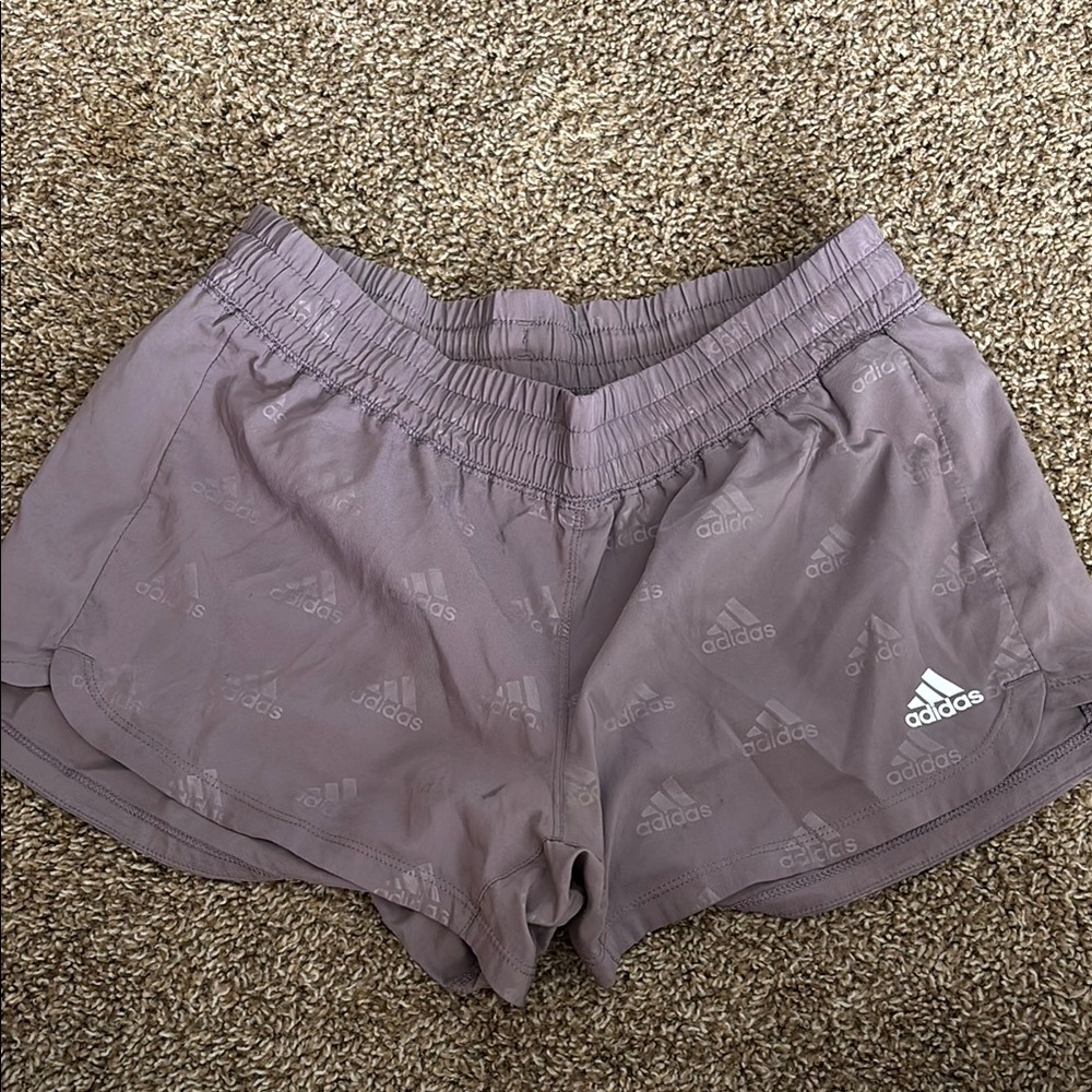 Adidas Women's Purple Shorts